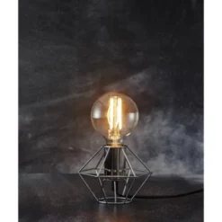 Star Trading LED-lampa E27 glob Vintage Gold, 3.7W dimbar