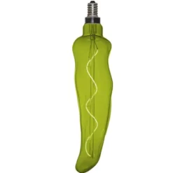 lampsladdar.se Led-lampa E14 Kitchen Peperone Grön 2500K 3W Dimbar