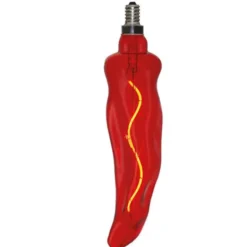 lampsladdar.se Led-lampa E14 Kitchen Peperone Röd 1000K 3W Dimbar