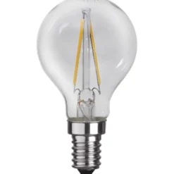 Star Trading LED-lampa E14 klotlampa Clear, 2W(25W)