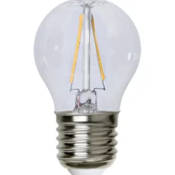 Star Trading LED-lampa E27 klotlampa Clear, 2W(25W)