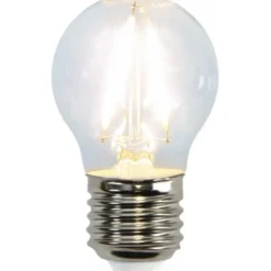 Star Trading LED-lampa E27 klotlampa Clear, 2W(25W)