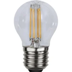 Star Trading LED-lampa E27 klotlampa Clear, 4W(40W)