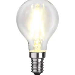 Star Trading LED-lampa E14 klotlampa Clear, 2W(25W)