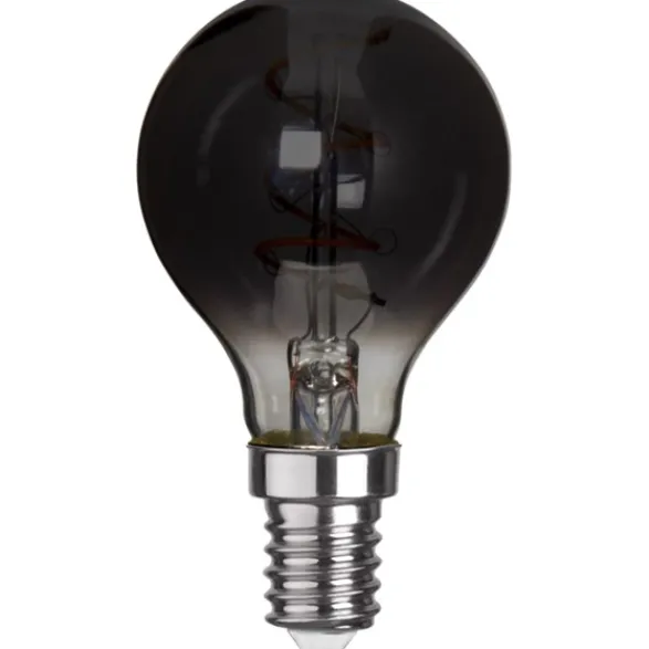 Star Trading LED-lampa E14 klotlampa Decoled Grace Smoke 3W