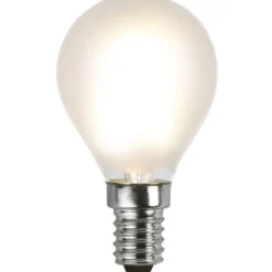 Star Trading LED-lampa E14 klotlampa opal, 1,5W(16W)