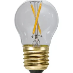 Star Trading LED-lampa E27 klotlampa Soft Glow, 0.5W