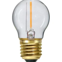 Star Trading LED-lampa E27 klotlampa Soft Glow, 0.8W