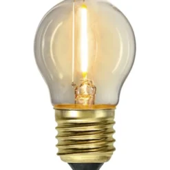 Star Trading LED-lampa E27 klotlampa Soft Glow, 0.8W