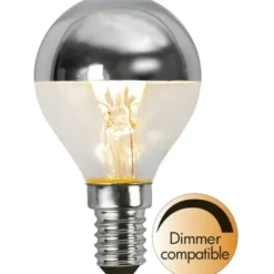 Star Trading LED-lampa E14 klotlampa Top Coated, 3.5W dimbar