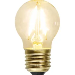Star Trading LED-lampa E27 klotlampa 1,5W klar