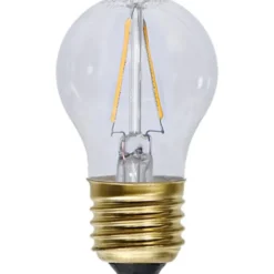 Star Trading LED-lampa E27 klotlampa 1,5W klar