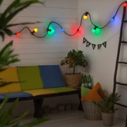 Star Trading LED-lampa E27 klotlampa 1W röd