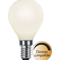 Star Trading LED-lampa E14, Klot, Opal, 3.5W