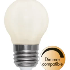 Star Trading LED-lampa E27 klot 5W opal, dimbar