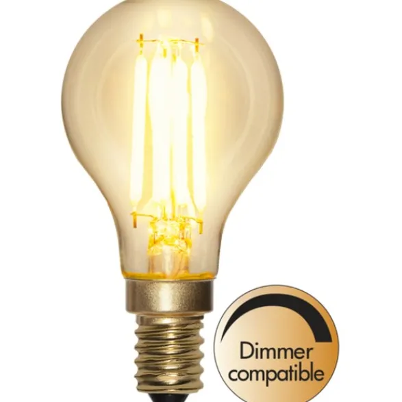 Star Trading LED-lampa E14 Klot, 3,2W Soft Glow