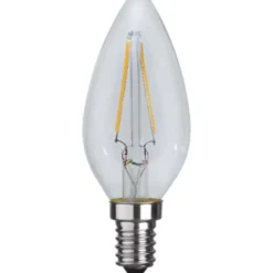 Star Trading LED-lampa E14 kronljus Clear, 2W(25W)