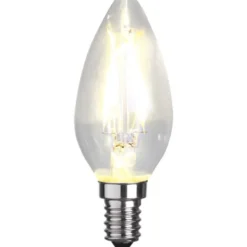 Star Trading LED-lampa E14 kronljus Clear, 2W(25W)