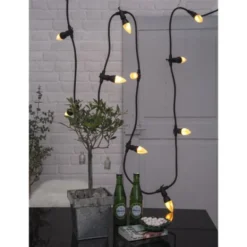 Star Trading LED-lampa E14 kronljus Flame, 0.8-1.2W