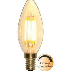 Star Trading LED-lampa E14 kronljus Soft Glow 4W dimbar