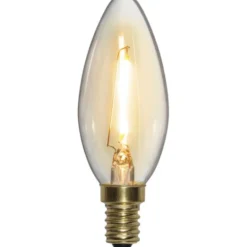 Star Trading LED-lampa E14 kronljus Soft Glow 0,8W