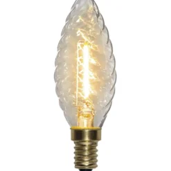 Star Trading LED-lampa E14 kronljus Soft Glow, 0.8W
