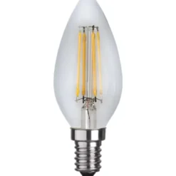 Star Trading LED-lampa E14 kronljus 4,2W(40W) klar, dimbar