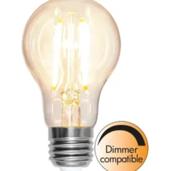 Star Trading LED-lampa E27 normal Clear, 8W(72W) dimbar