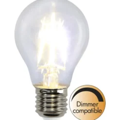 Star Trading LED-lampa E27 normal Clear, 4W(40W) dimbar