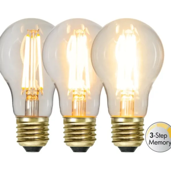 Star Trading LED-lampa E27 normal Soft Glow 3-step memory