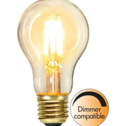 Star Trading LED-lampa E27 normal Soft Glow, 4W dimbar
