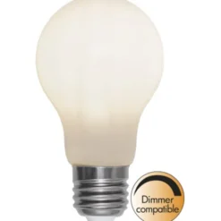Star Trading LED-lampa E27 normal 5W(39W) opal, dimbar