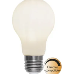 Star Trading LED-lampa E27 normal 9W(60W) opal, dimbar