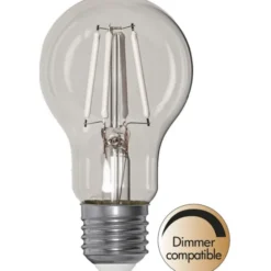 Star Trading LED-lampa E27 normal , 4.5W(40W) vitt filament, dimbar