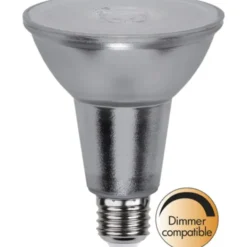 Star Trading LED-lampa E27 PAR30 7,4W(82W) Spotlight Glass, dimbar