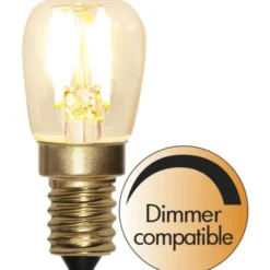 Star Trading LED-lampa E14 päronlampa Soft Glow, 2,2W dimbar