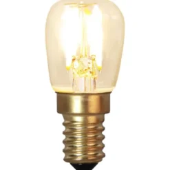 Star Trading LED-lampa E14 päronlampa Soft Glow, 1.4W dimbar