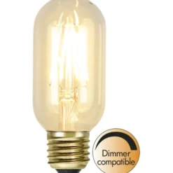 Star Trading LED-lampa E27 T45 Soft Glow, 1.6W dimbar