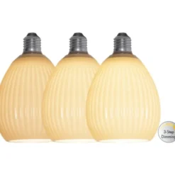 Star Trading LED-lampa E27 3,5W Decoled Dream, Beige 3-stegsdimmer