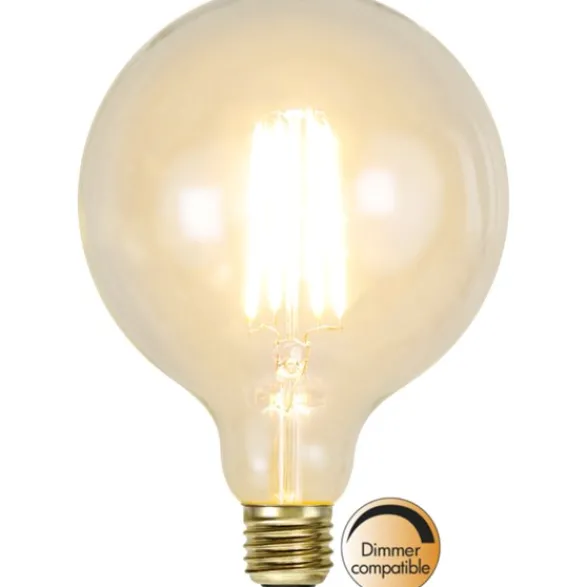 Star Trading LED-lampa E27 3,6W glob Soft Glow, dimbar