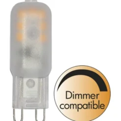 Star Trading LED-lampa G9 Halo-LED 1,5W dimbar