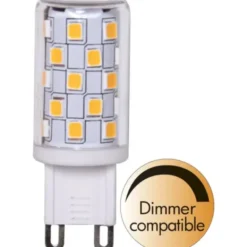Star Trading LED-lampa G9 Halo-LED, 4W(37W) dimbar