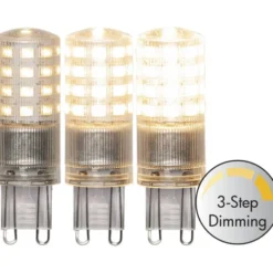 Star Trading LED-lampa G9 Halo-LED 4W(40W) 3-stegsdimmer