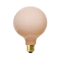 Unison LED-lampa Glob 125mm pink E27 4W 1800K dimbar