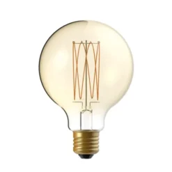 Creative cables LED-lampa Golden Carbon Line Cage 7W E27 glob 95mm dimbar
