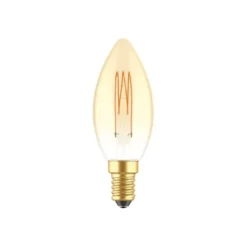 Creative cables LED-lampa Golden Carbon Line Cage 3,5W E14 kronljus dimbar