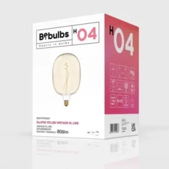 Creative cables LED-lampa Golden 8,5W E27 ellipse dimbar