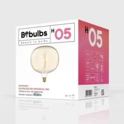 Creative cables LED-lampa Golden 8,5W E27 ellipse dimbar