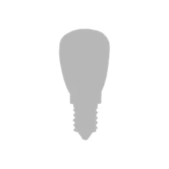 FLOS LED-lampa klar päron E14 1,5-1,7W 90lm 2500K
