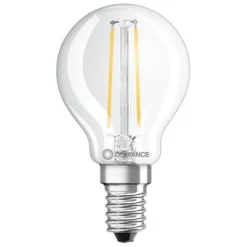 LEDVANCE Led-lampa klot E14 klar 5,5W